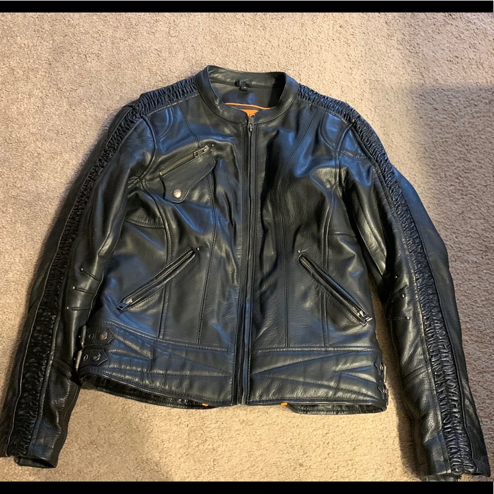 Milwaukee Leather Womens Jacket Sz Medium